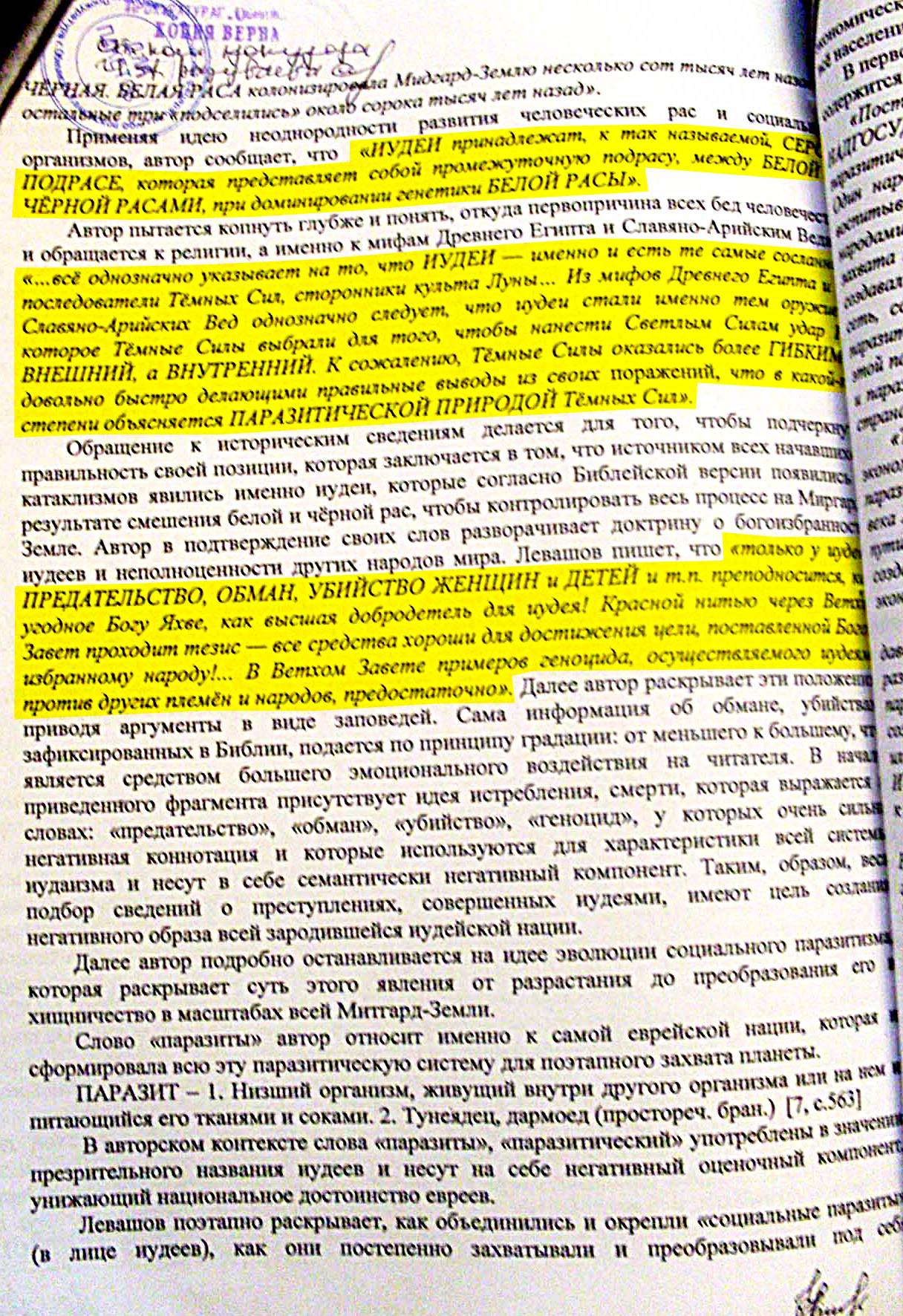 Россия в кривых зеркалах. Акт экспертного исследования