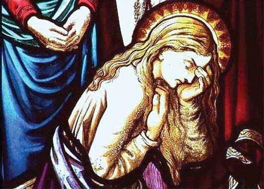 Crying Maria Magdalena